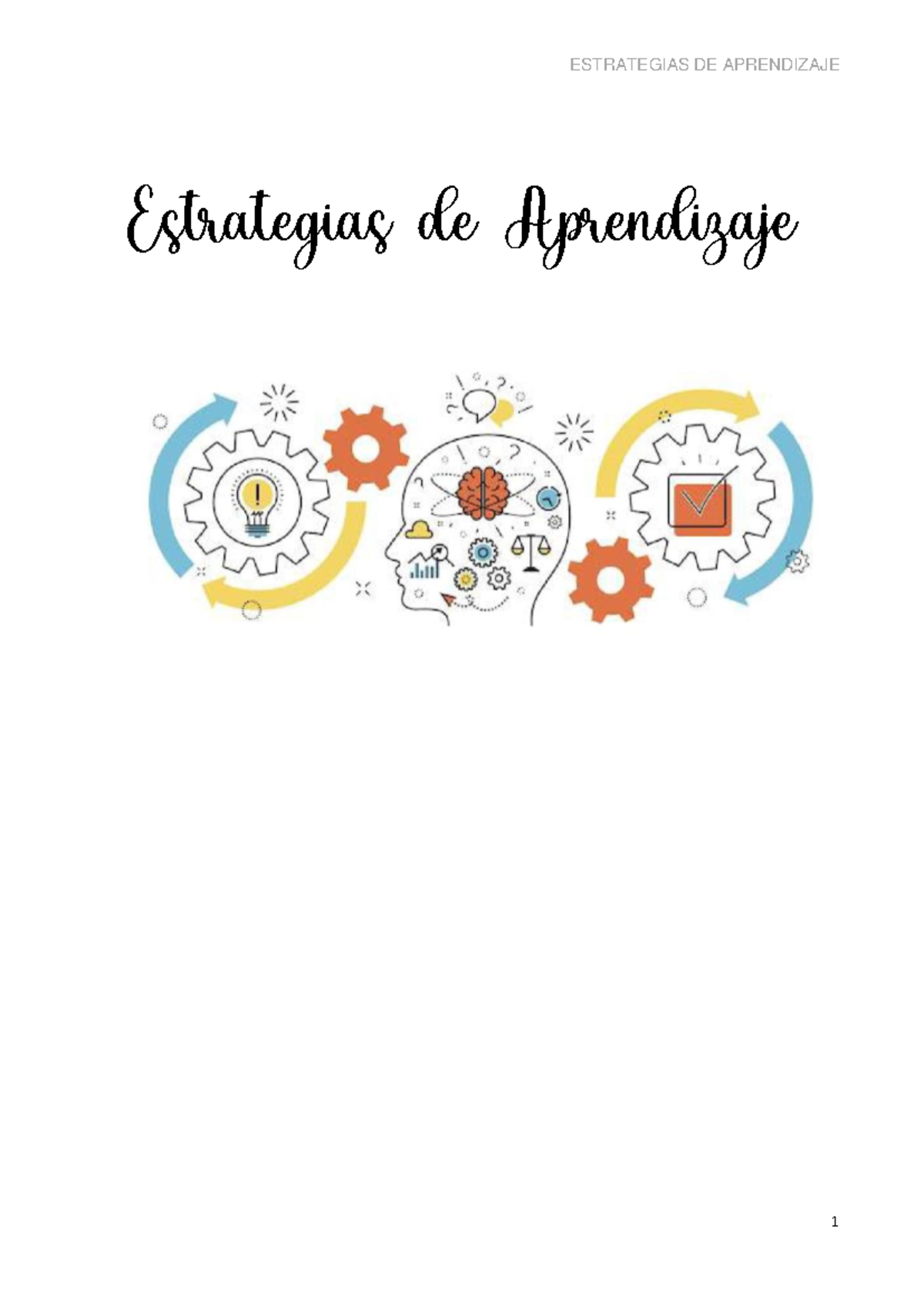 Estrategias de Aprendizaje- Libro - Estrategias de Aprendizaje Unidad 1 ...