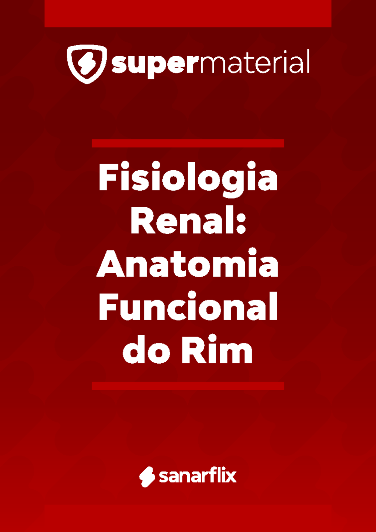 Fisiologia Renal: Anatomia Funcional do Rim - Studocu