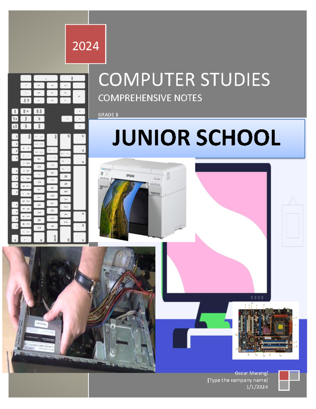 Grade 8 Computer Studies Notes: Comprehensive Guide for Term 1 2024 ...