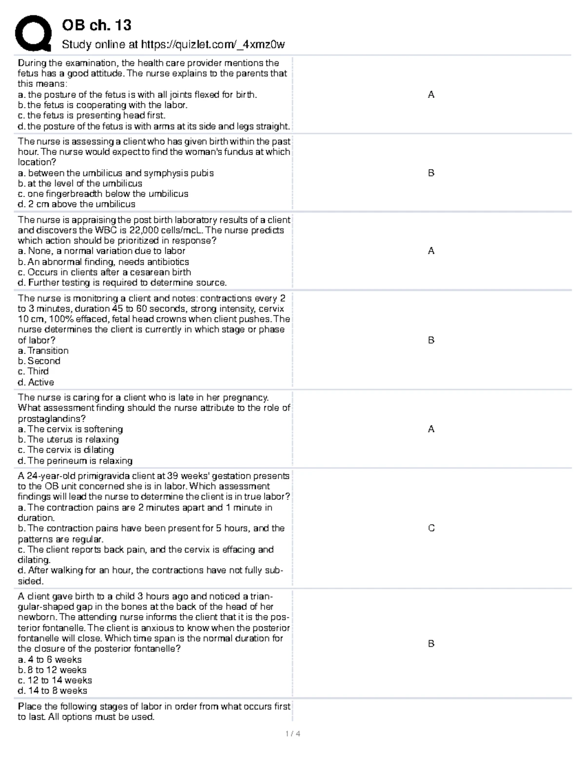 Abbreviations in OB/GYN: A comprehensive guide for students - Studocu