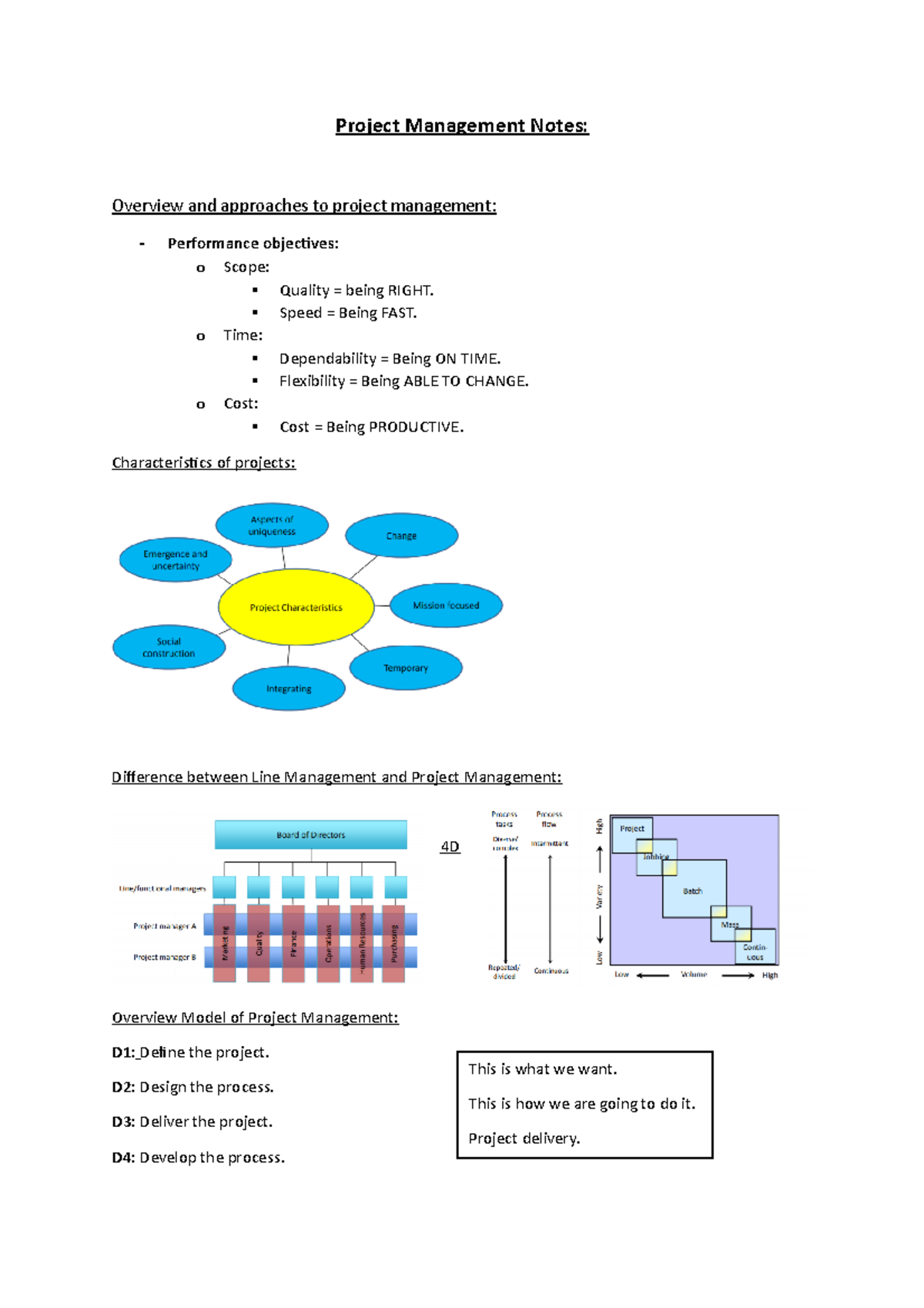 Project Management TB Final Exam Notes: Key Concepts and Models - Studocu