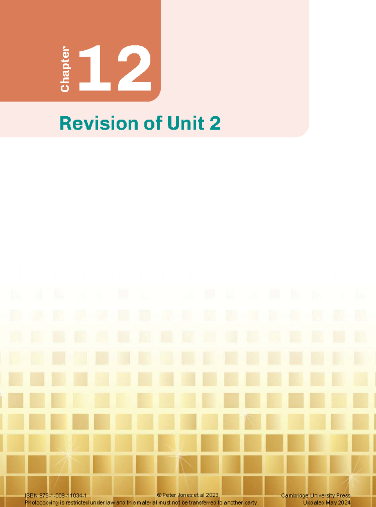 Chapter 12 - Unit 2 Revision Notes and Questions - Studocu