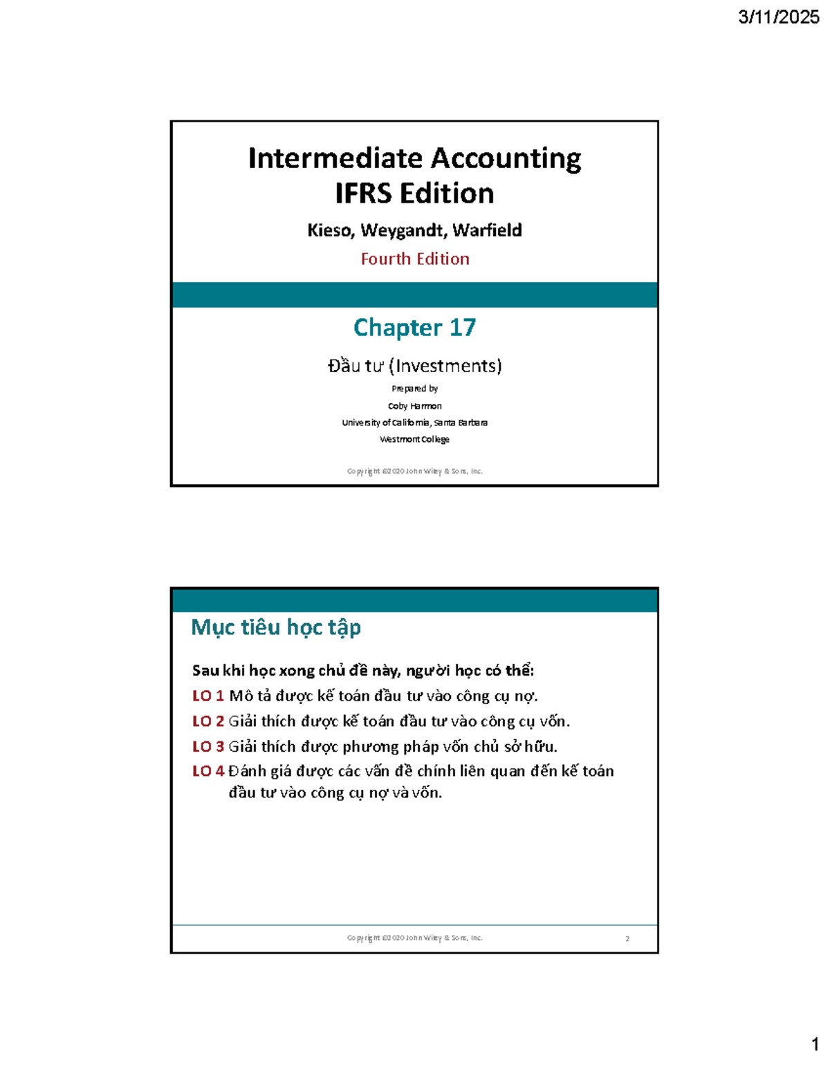 C1.XH.(C17) - Chapter 17: Investments in Debt and Equity - Studocu