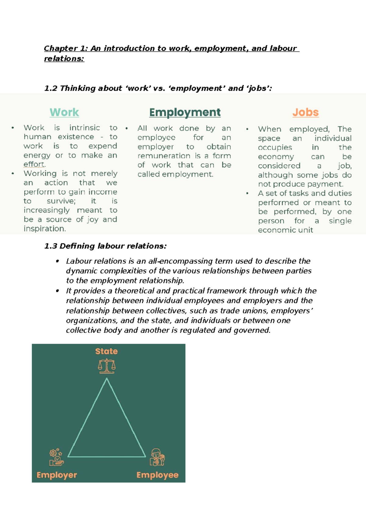 Labour Relations Notes: An Introductory Overview (Course Code: LR101 ...