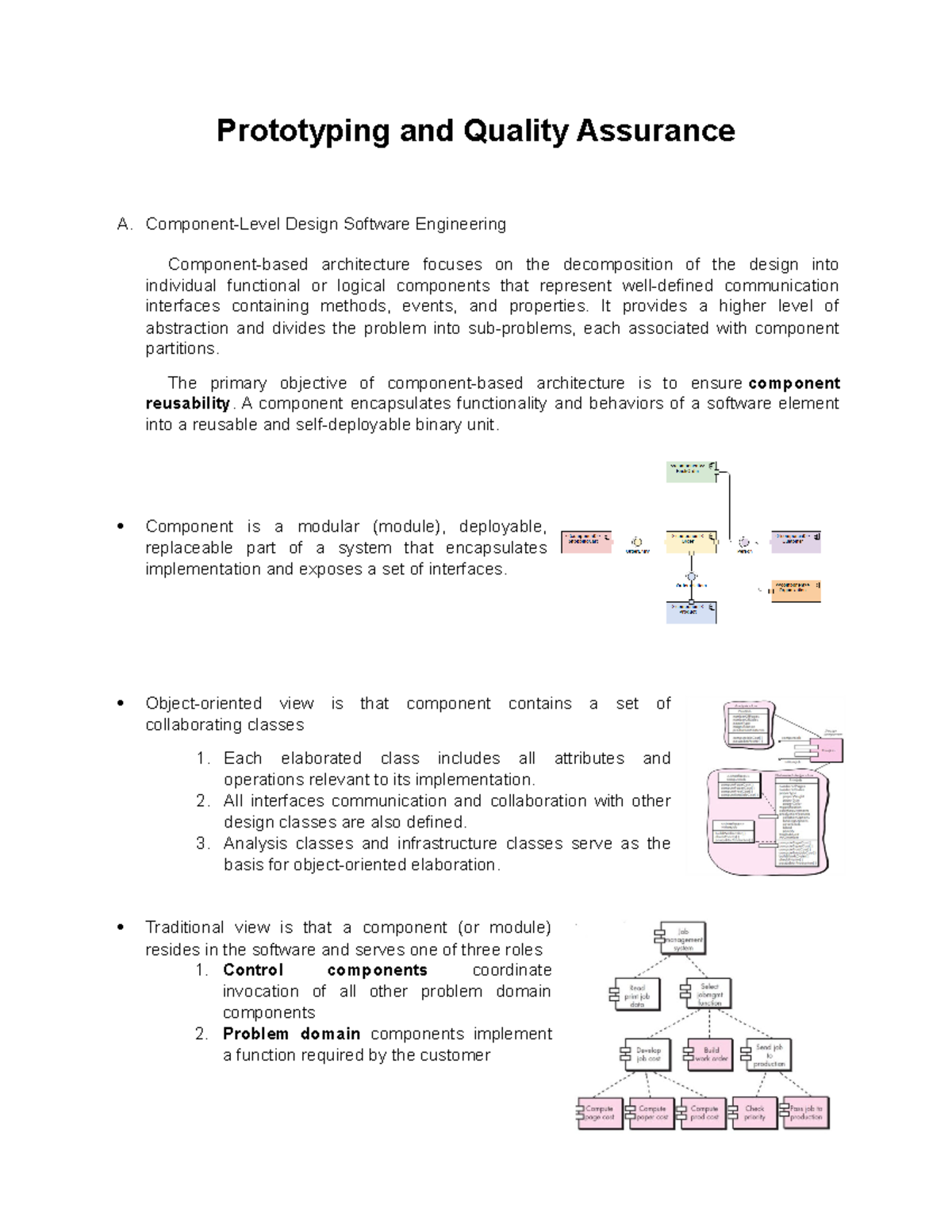 Software Engineering: Prototyping & Quality Assurance Essentials - Studocu