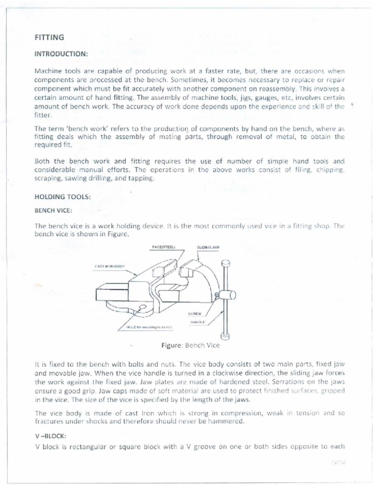 Fitting Tools and Techniques: A Comprehensive Guide (ENGR 101) - Studocu