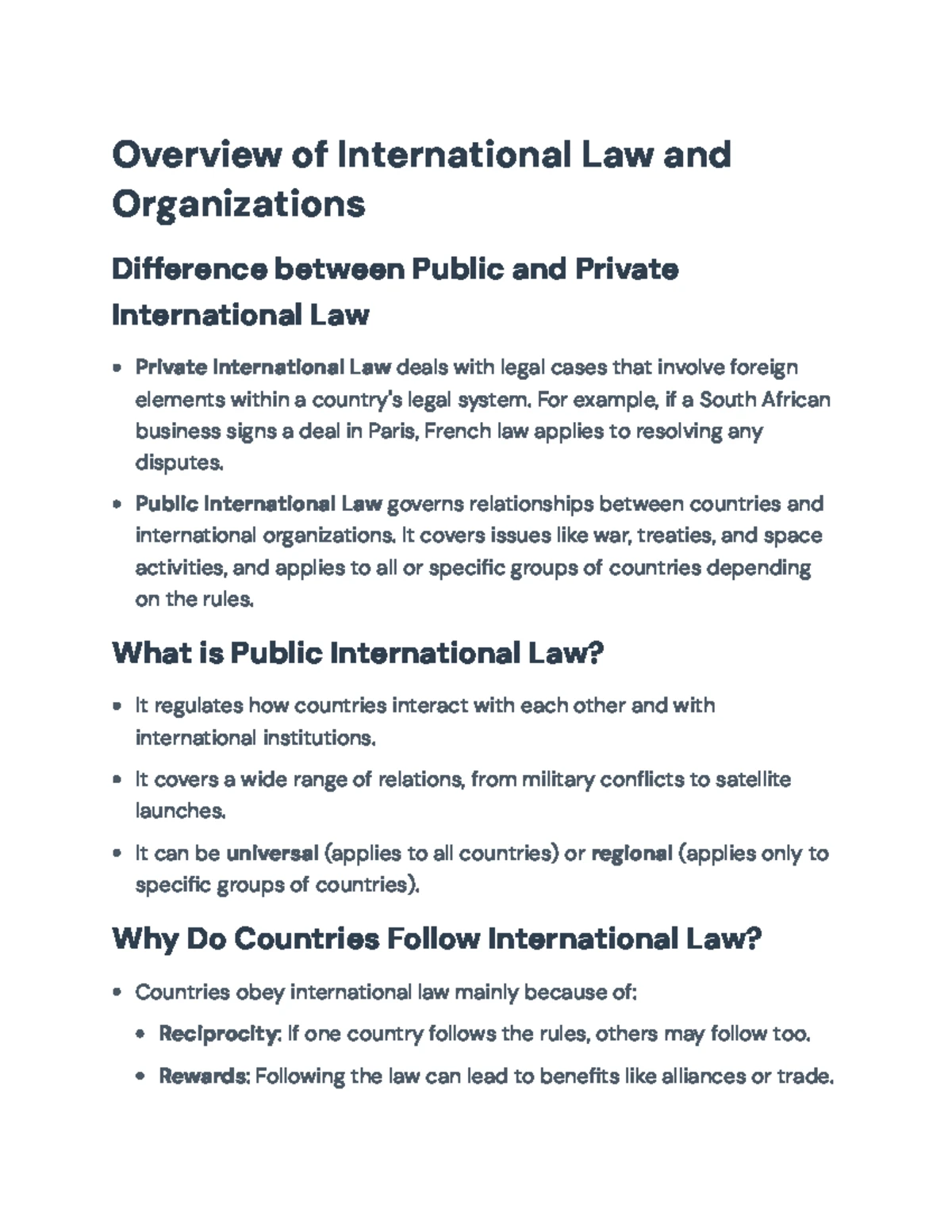 Comprehensive Overview of Realism in International Relations (IR) - Studocu