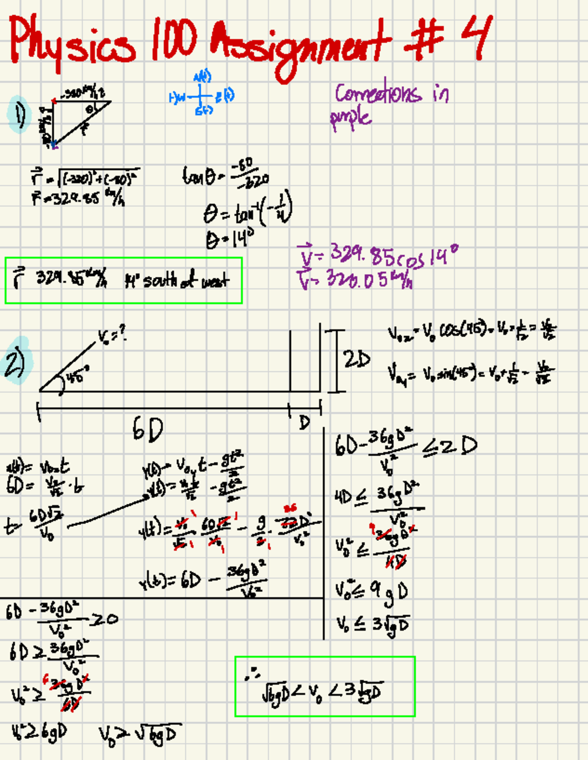 Physics 1000 Assignments 7 - ####### Physics 100 Assignment ItwE ...