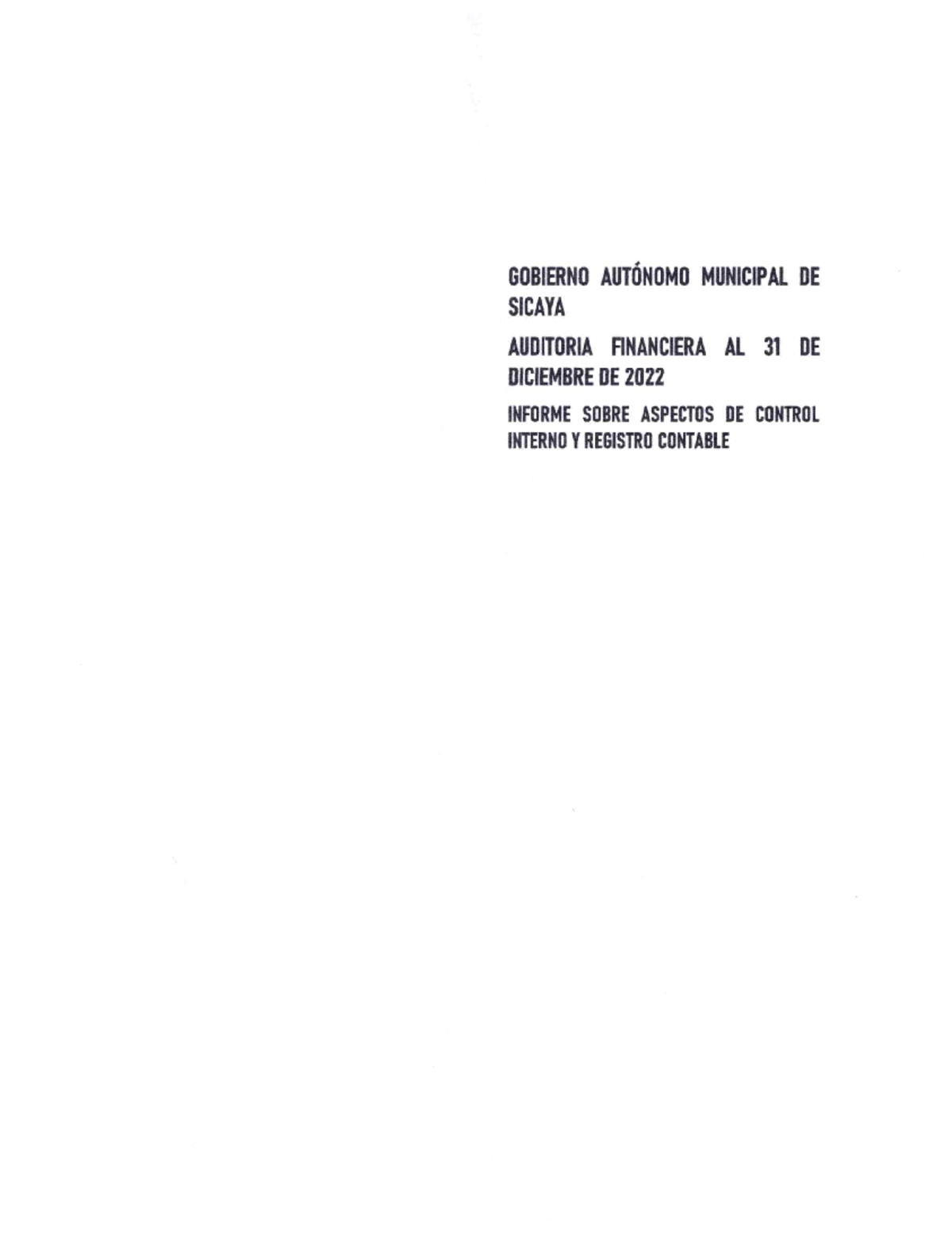 Informe de control interno y registro contable - G-2022 - ATZL-SWD-GD ...