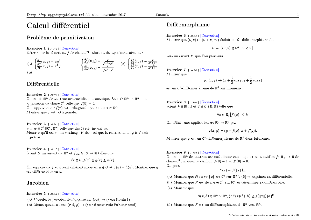 calcul-diff-rentiel-notes-de-cours-c1-en-math-matiques-avanc-es-studocu