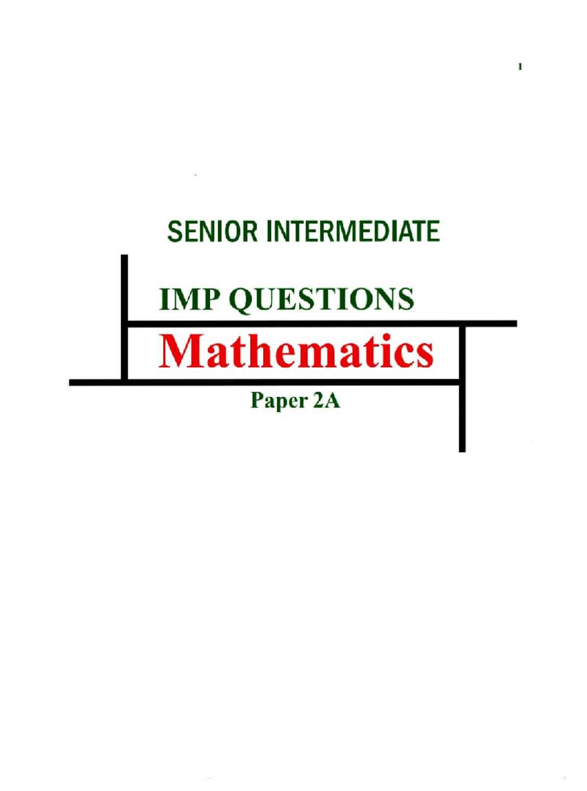 Emailing Mathematics 2A IMP Questionspdf 250203 143908 - SENIOR ...