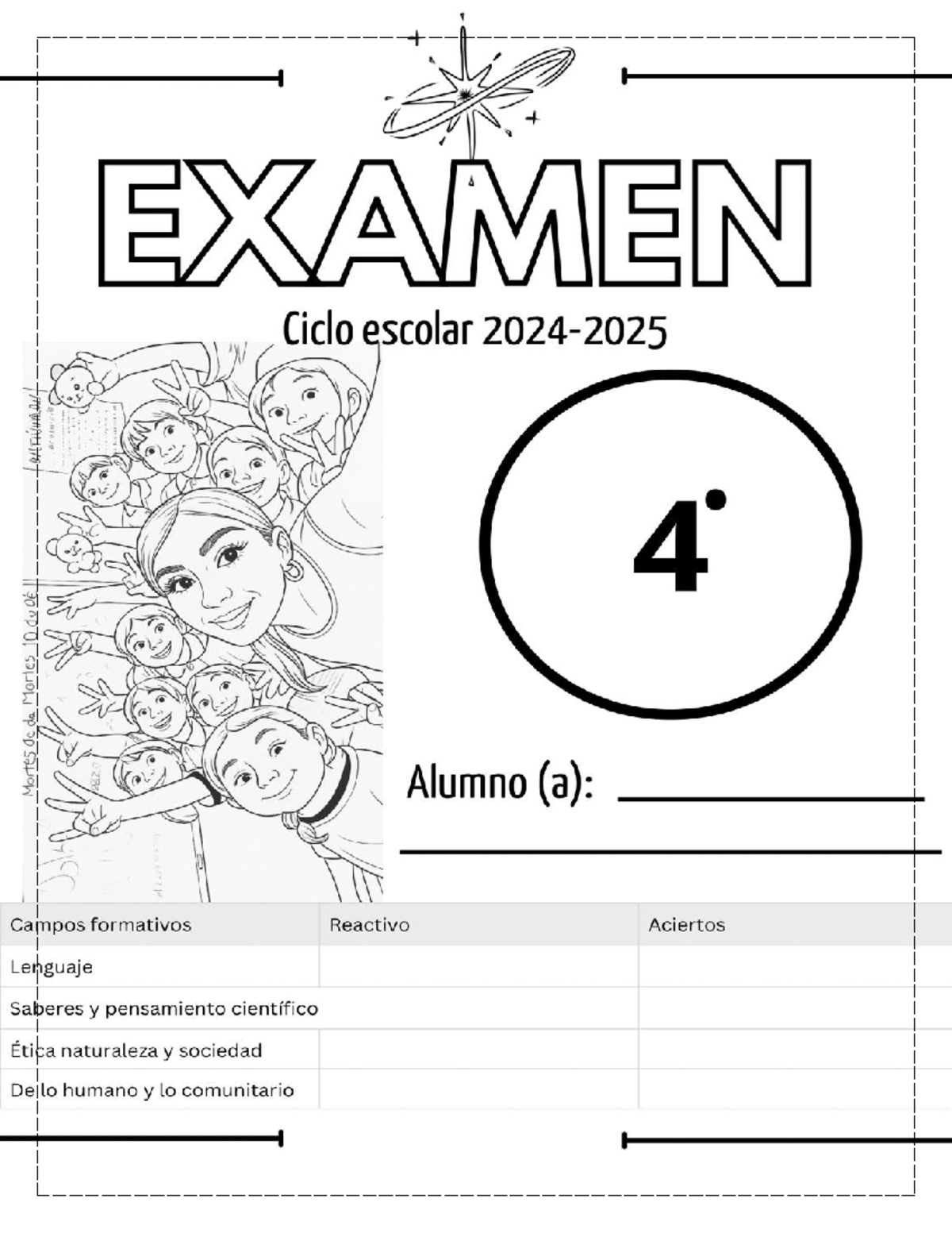 Examen de Lenguaje y Ciencias Sociales - 4to Grado - Studocu