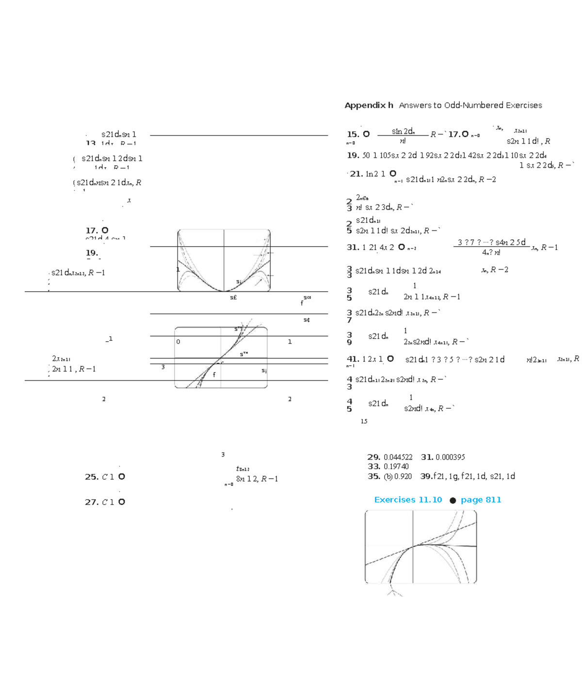 Appendix H: Answers to Exercises for Calculus 8Ed (2016) - Studocu