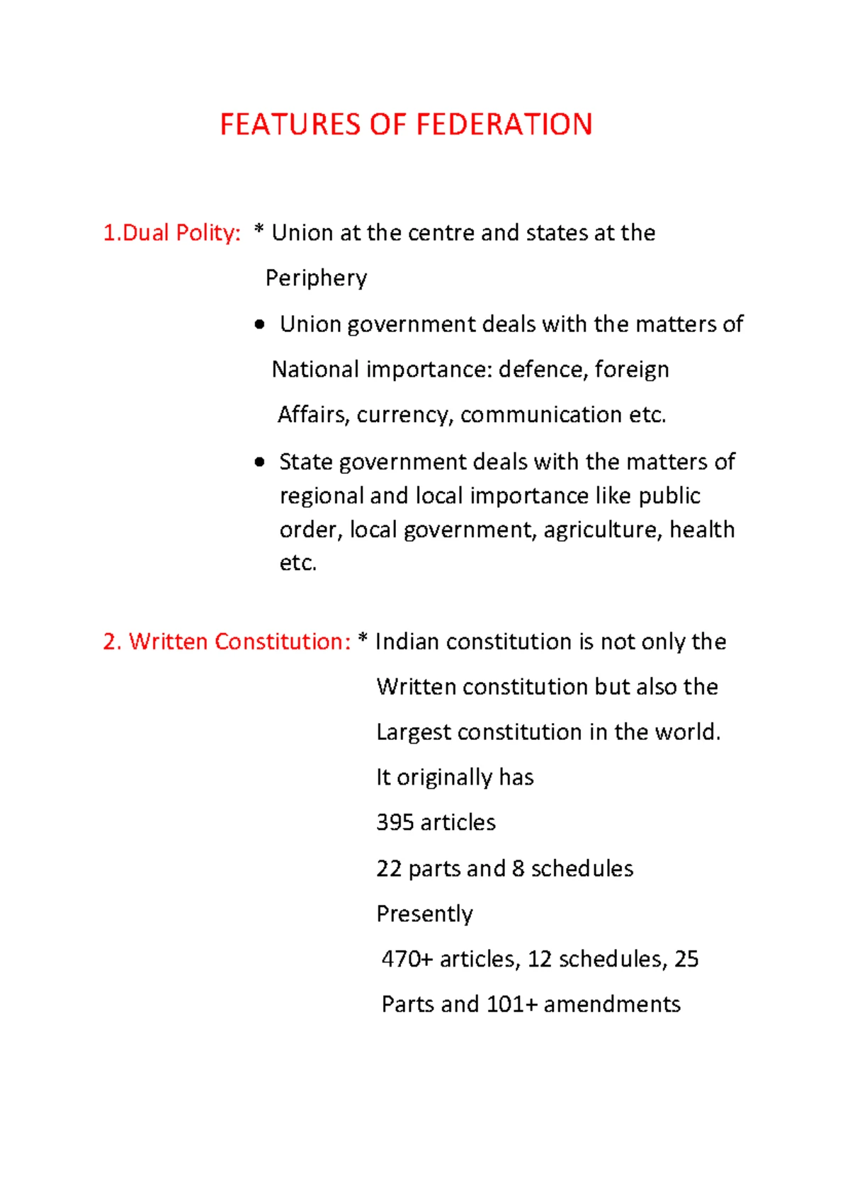 Politics-3 notes - Political science complimentary course - INDIAN ...