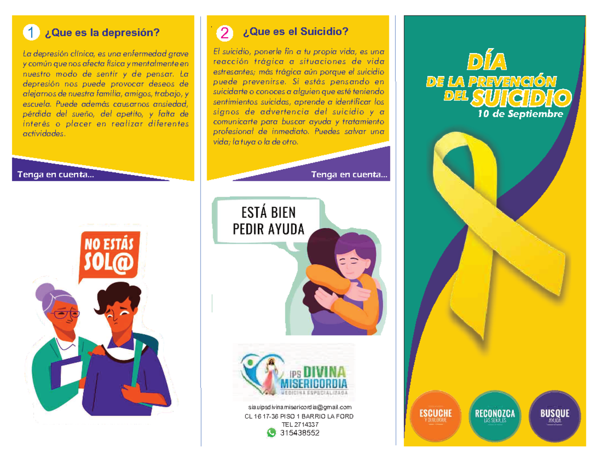 Prevencion del suicidio en adolescentes - 1 ¿Que es la depresión? La ...