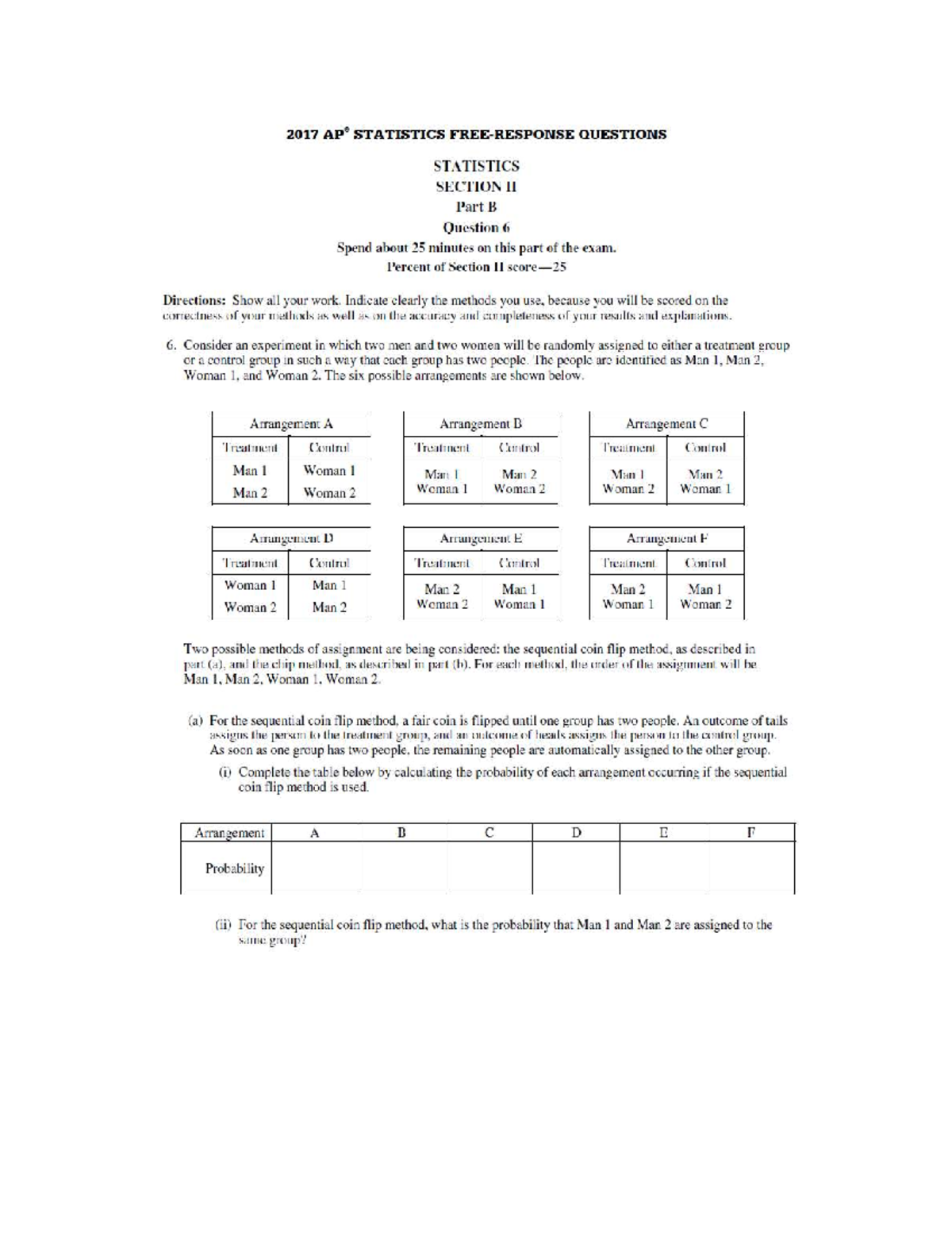 M5 Investigative Task - Treatment vs Control Groups: Stat Exam Q6 - Studocu
