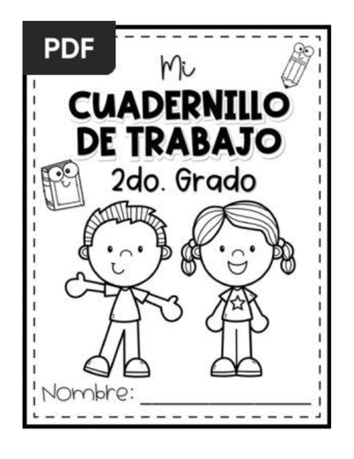 Cuaderno De Lectoescritura Por Meny Ju En Segundo Grado
