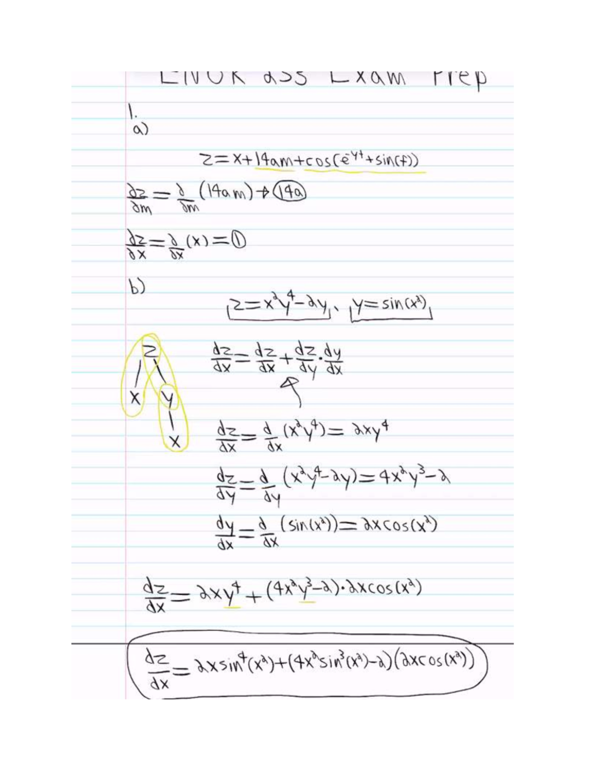 Engr 233 Final Exam Prep: Sample Answers and Solutions - Studocu