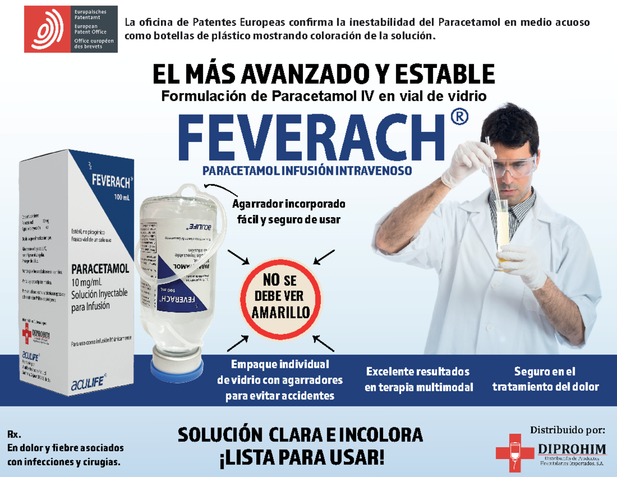 Feverach 2 - Ayudara a tener mayor in formación - Empaque individual de ...