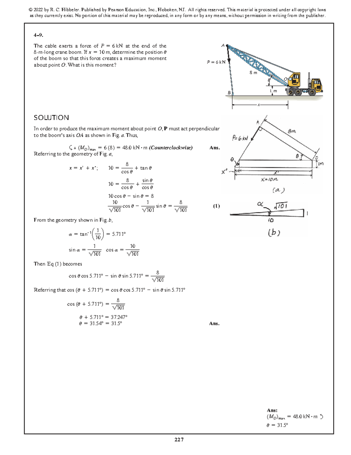 SWK 15th ed Solution Manual - Max Moment Calculation - Studocu