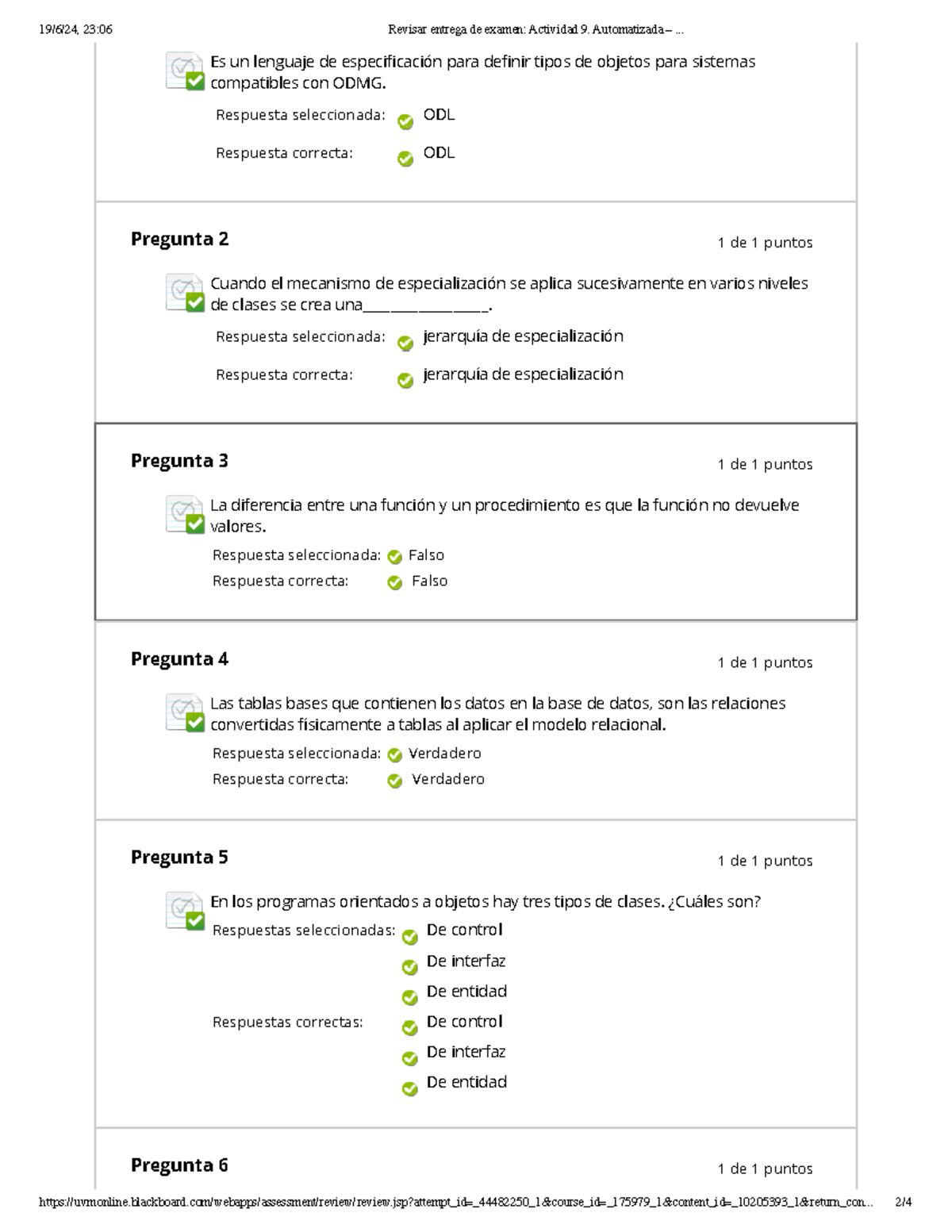 Actividad 9: Análisis de Lenguaje de Especificación - Document Preview