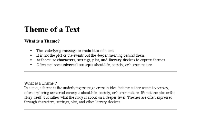 Creative Nonfiction (CNF) Notes: Understanding Themes and Techniques ...