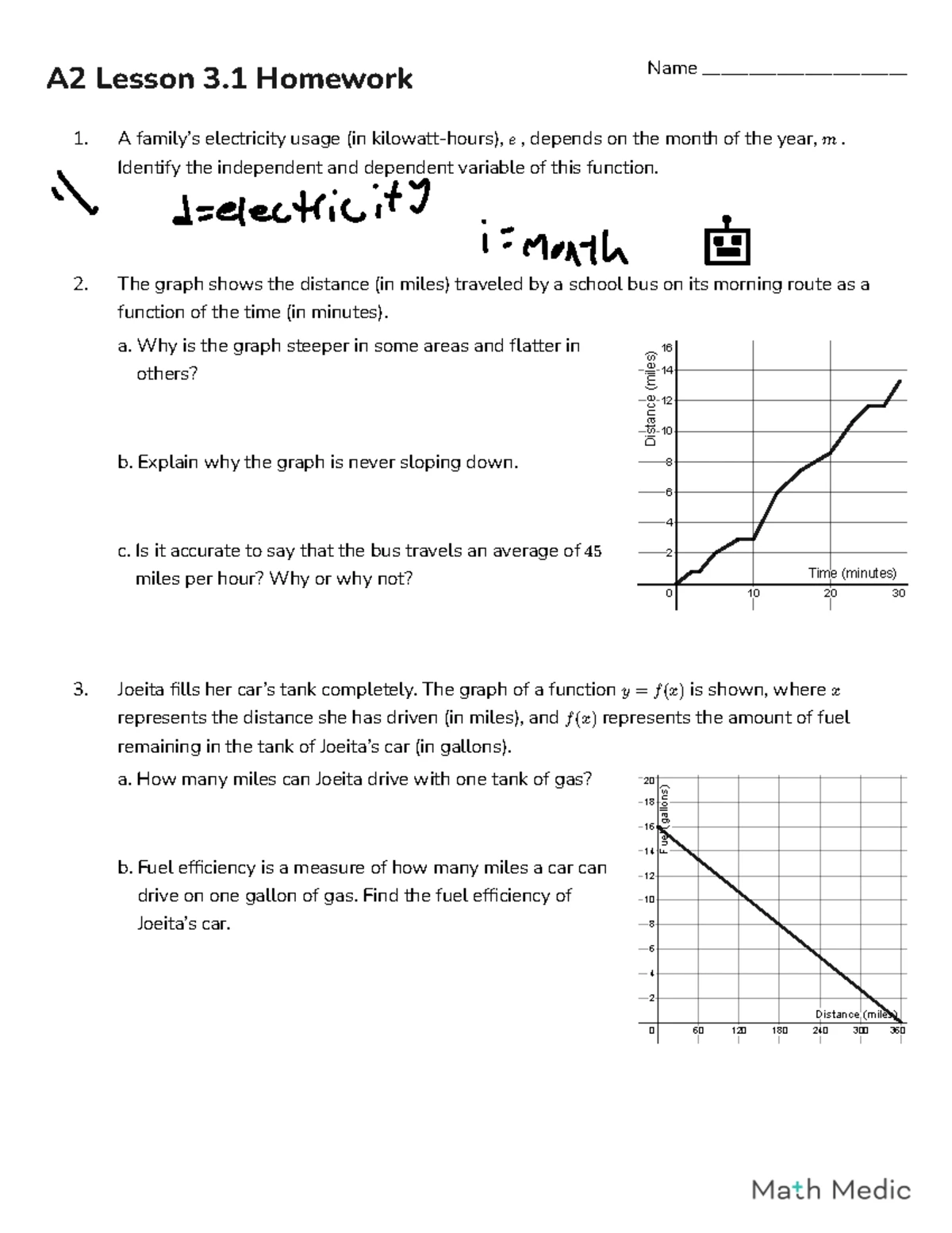 Unit 6 Assignments: Deltamath Overview for 8th Grade Math - Studocu