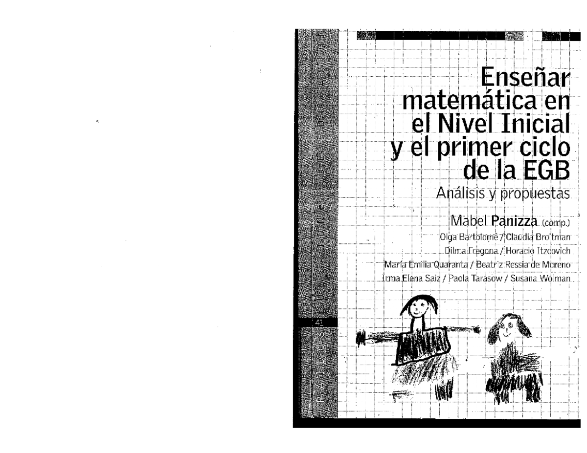 Enseñar Matemática en el Nivel Inicial y 1er Año de la EGB - C3 - Studocu