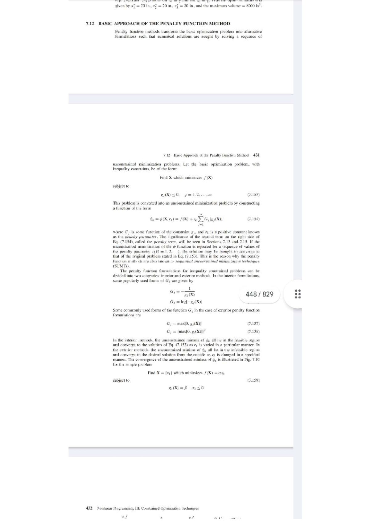 Penalty Function Method - Notes on Optimization Techniques - Studocu