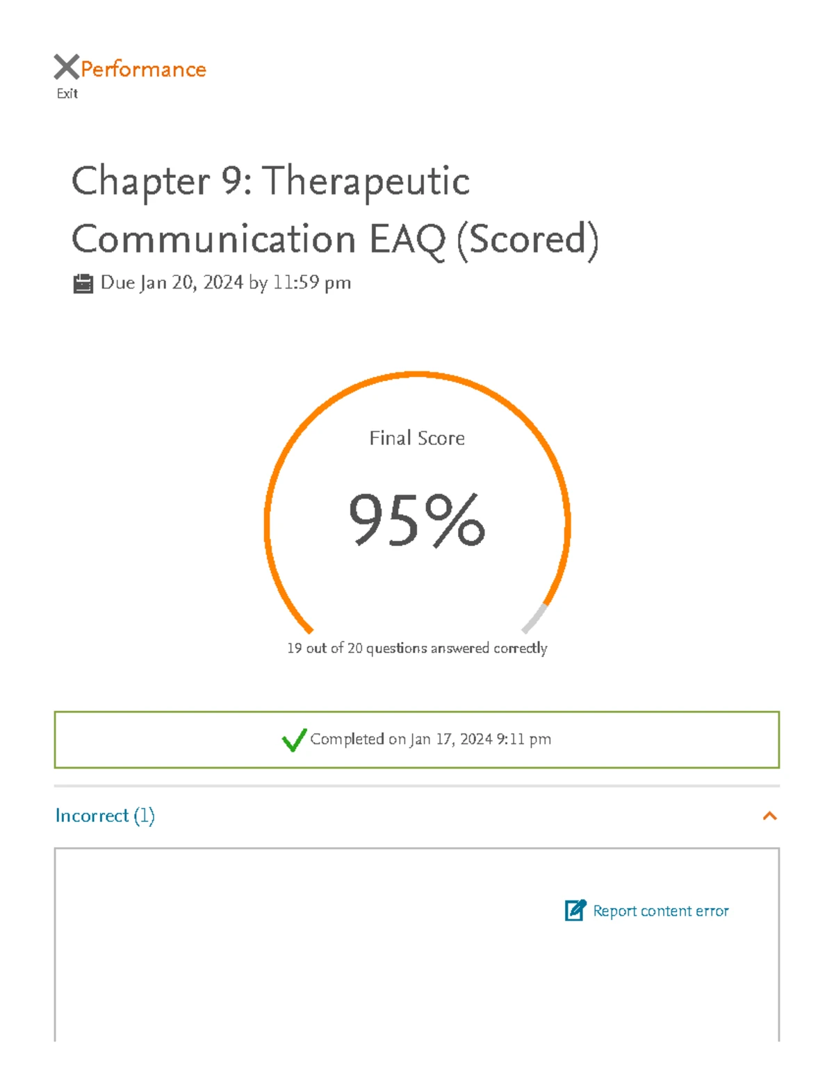 Ch 3 Quiz (20 Questions) - EAQ Neurobiology & Pharmacotherapy - Studocu