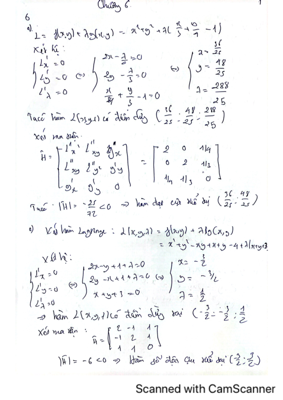 Toán lần 3 - Chining 6. 6 a). H(x), x rg Xir hi 48 h 25 288 25 Tacc ham ...