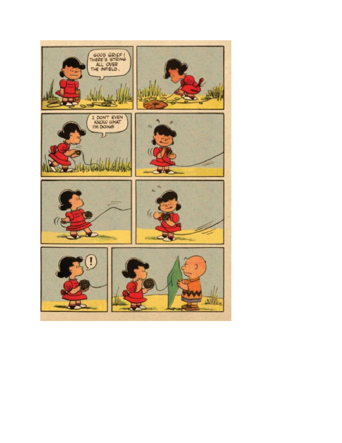 PEANUTS Script - Class Exercise 4: Character & Art Notes - Studocu