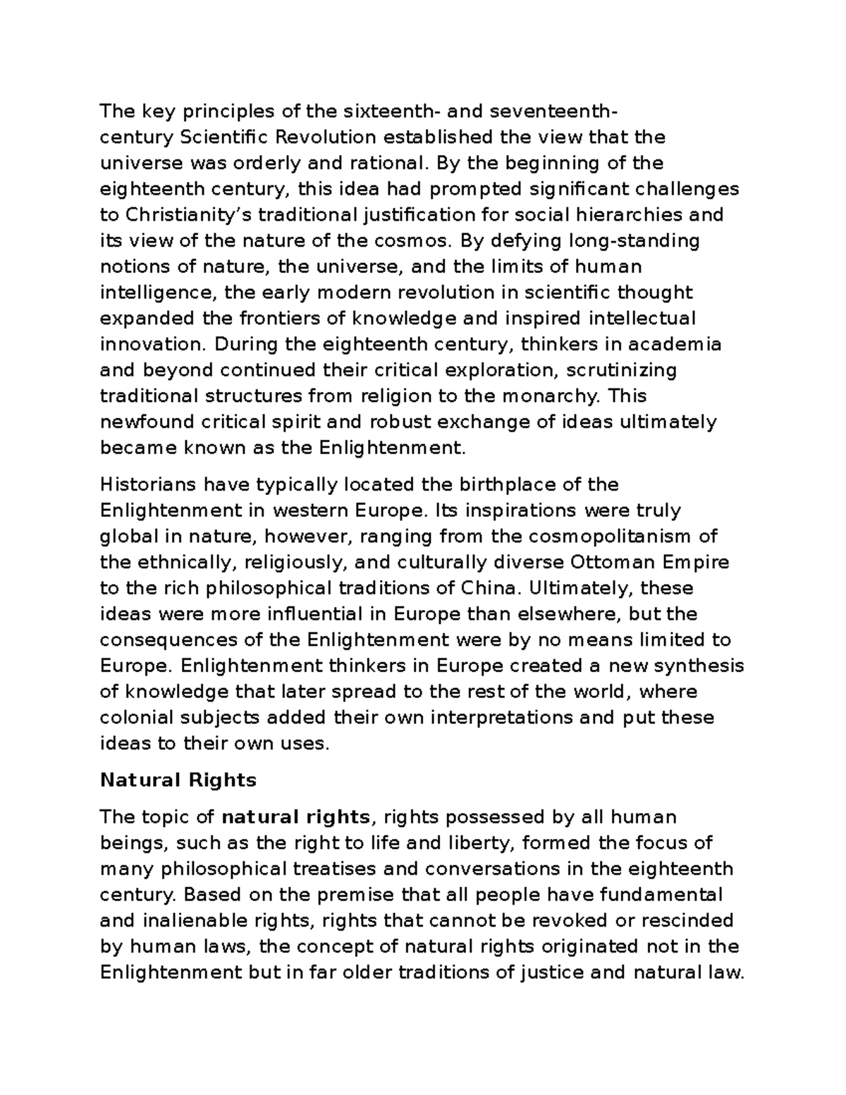 Enlightenment Thinkers & Social Contract: Exploring Natural Rights ...