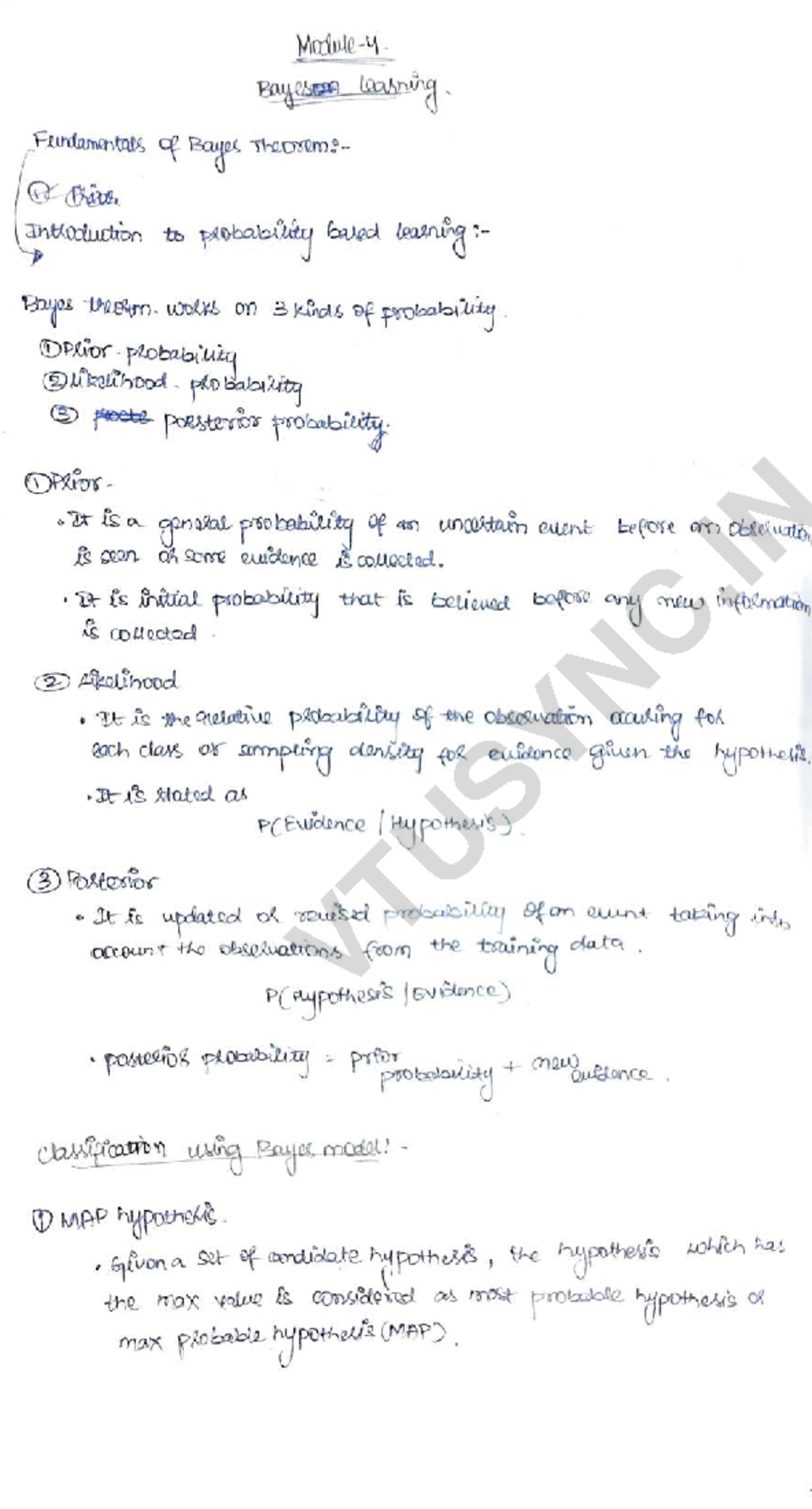 ML Module-4 Notes: Understanding Neural Networks and Algorithms - Studocu