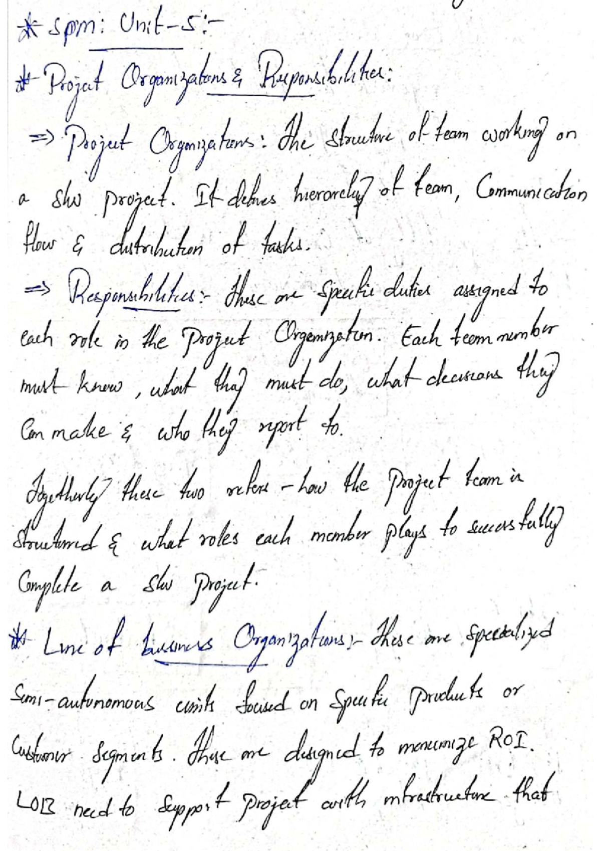 SPM UNIT 5 - Comprehensive Study Notes and Insights - Studocu