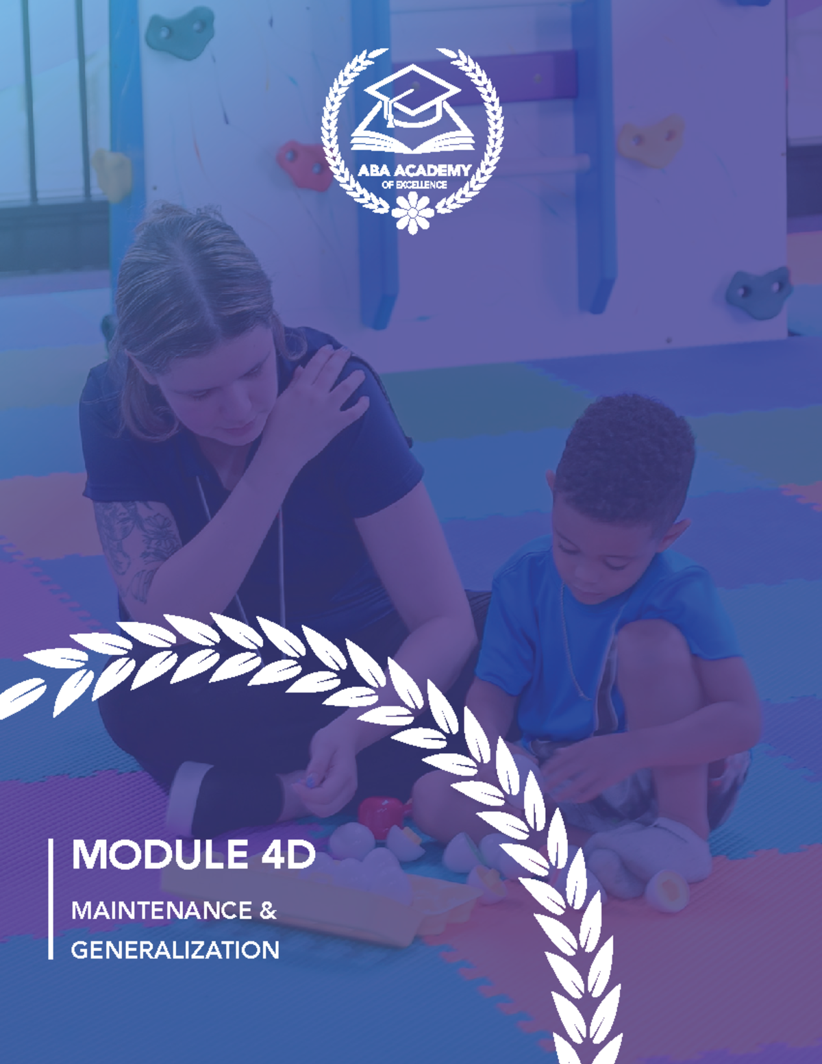 Module 4D: Understanding Maintenance and Generalization in ABA ...