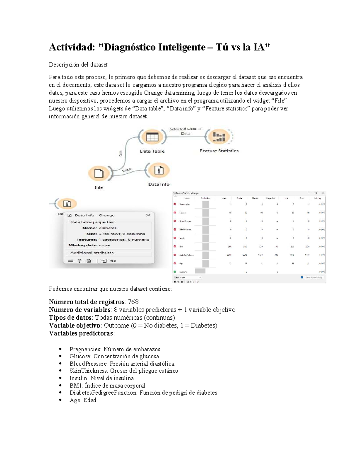 Actividad: Análisis de Dataset y Modelo de Clasificación en IA (MINERIA ...