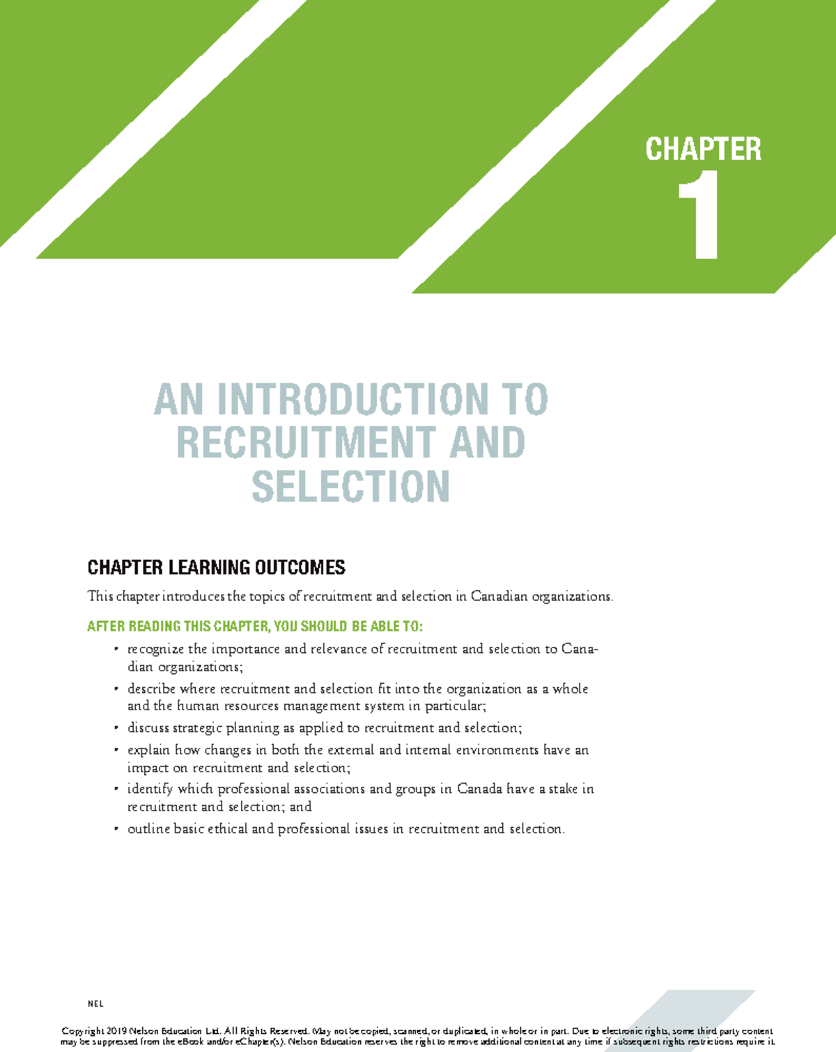 Ch 1 pdf - ch 1 notes - NEL CHAPTER 1 CHAPTER LEARning OuTCOmEs This ...