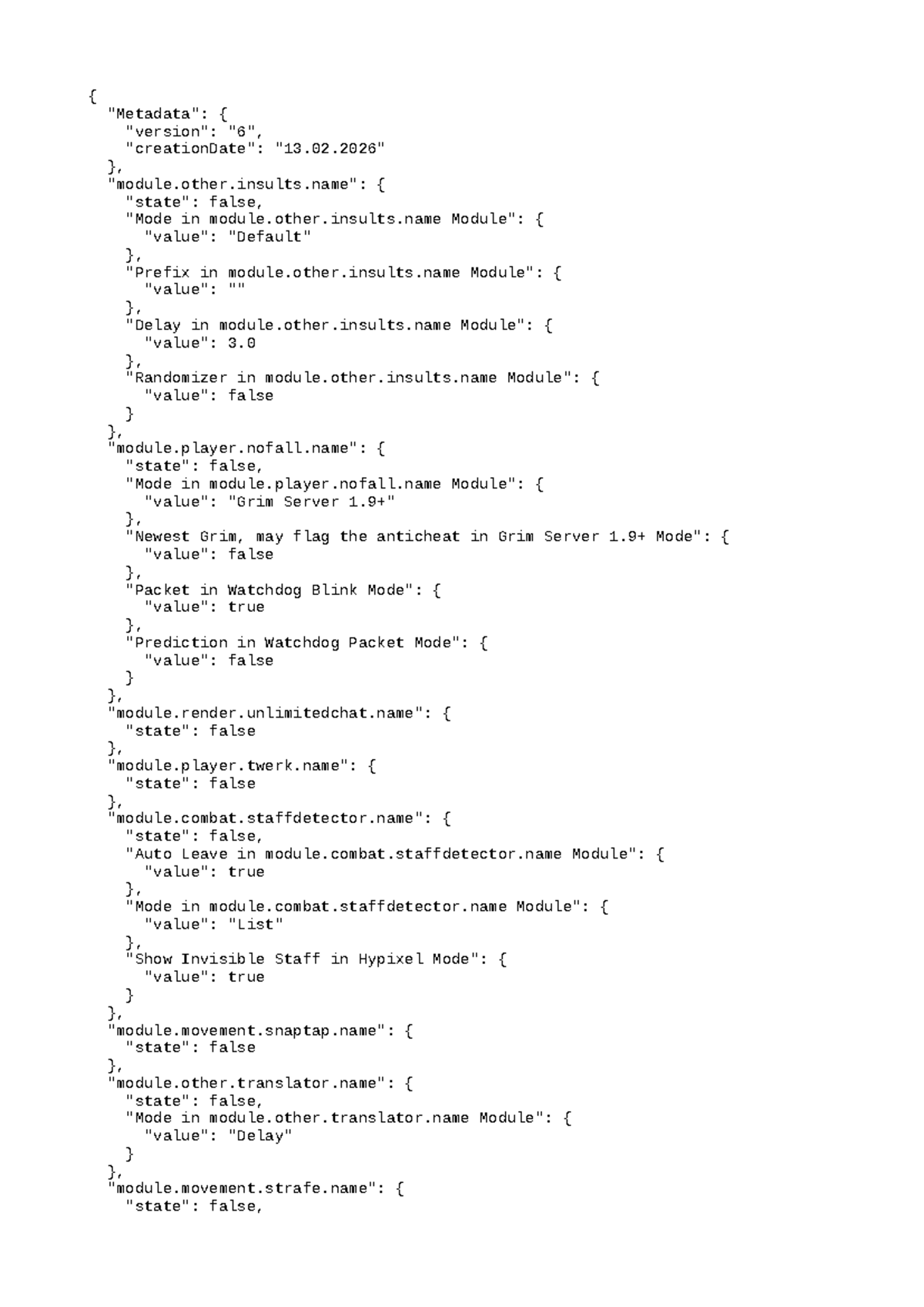 Hypixel Module Configuration Guide for Troubleshooting - Studocu