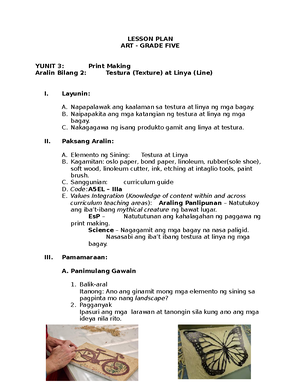 Final Lesson Plan for Grade 6 Science: Volcanic Eruptions (MATH 4th ...