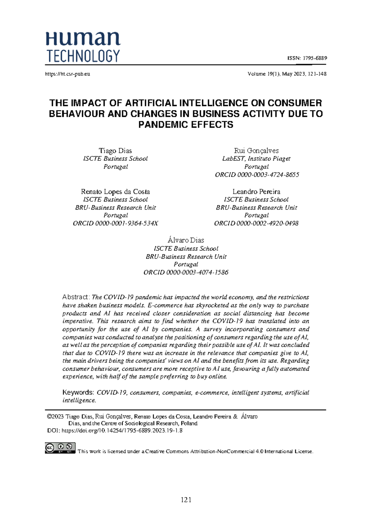 688 - The Impact of AI on Consumer Behavior and Business Changes Post ...