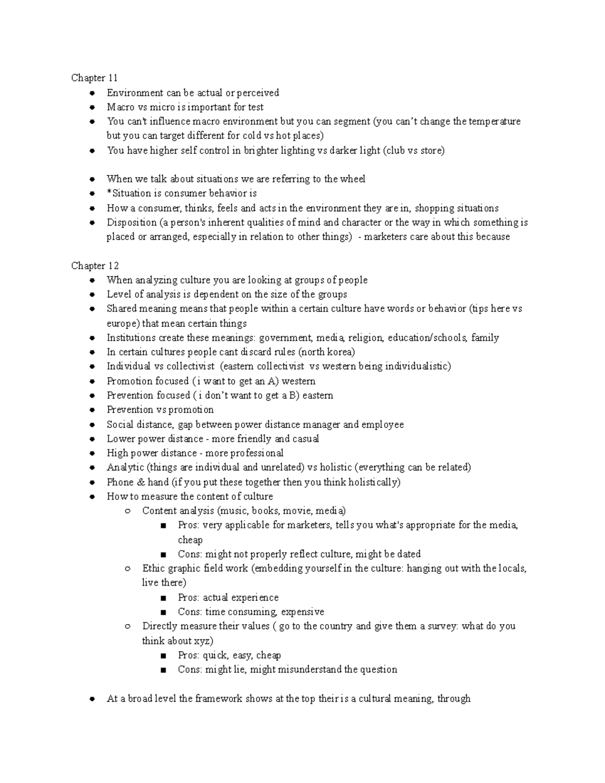 MKTG 4204 Chapter Summaries: Consumer Behavior Insights & Strategies ...