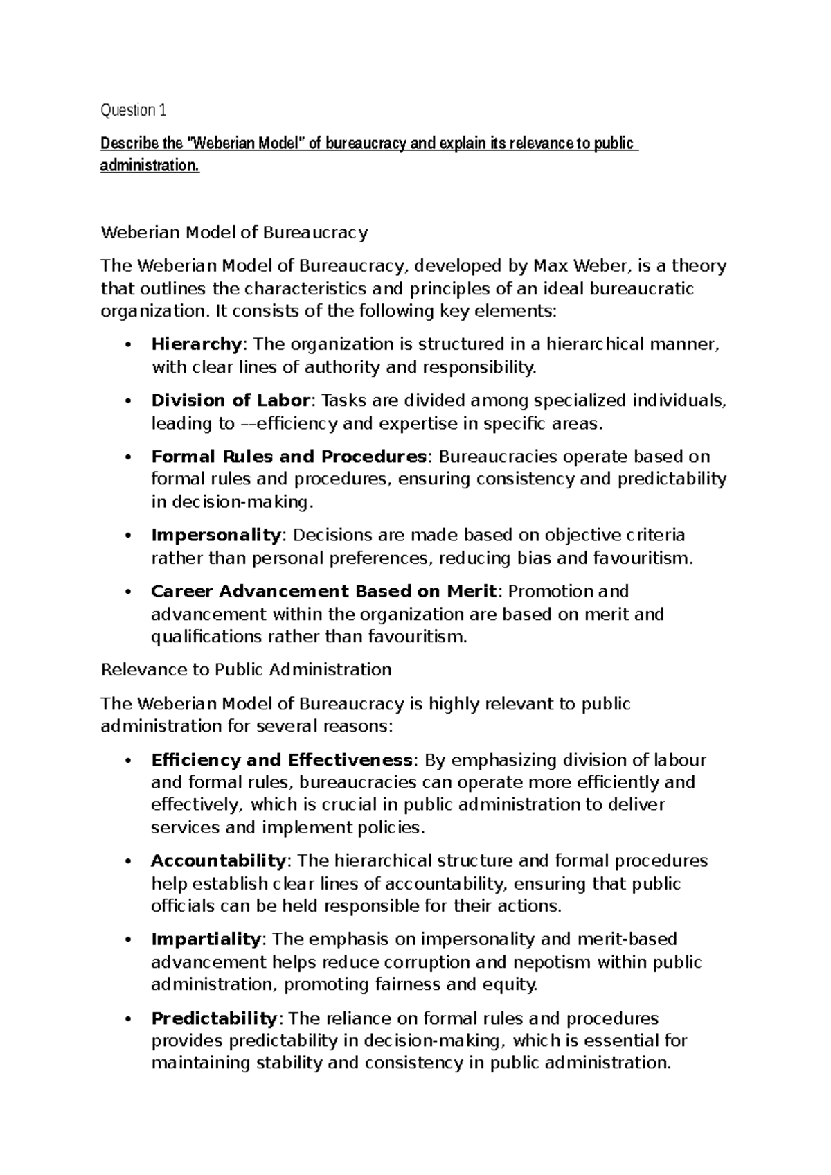 Public Admin 2024: Analyzing Bureaucracy and Public Management in SA ...