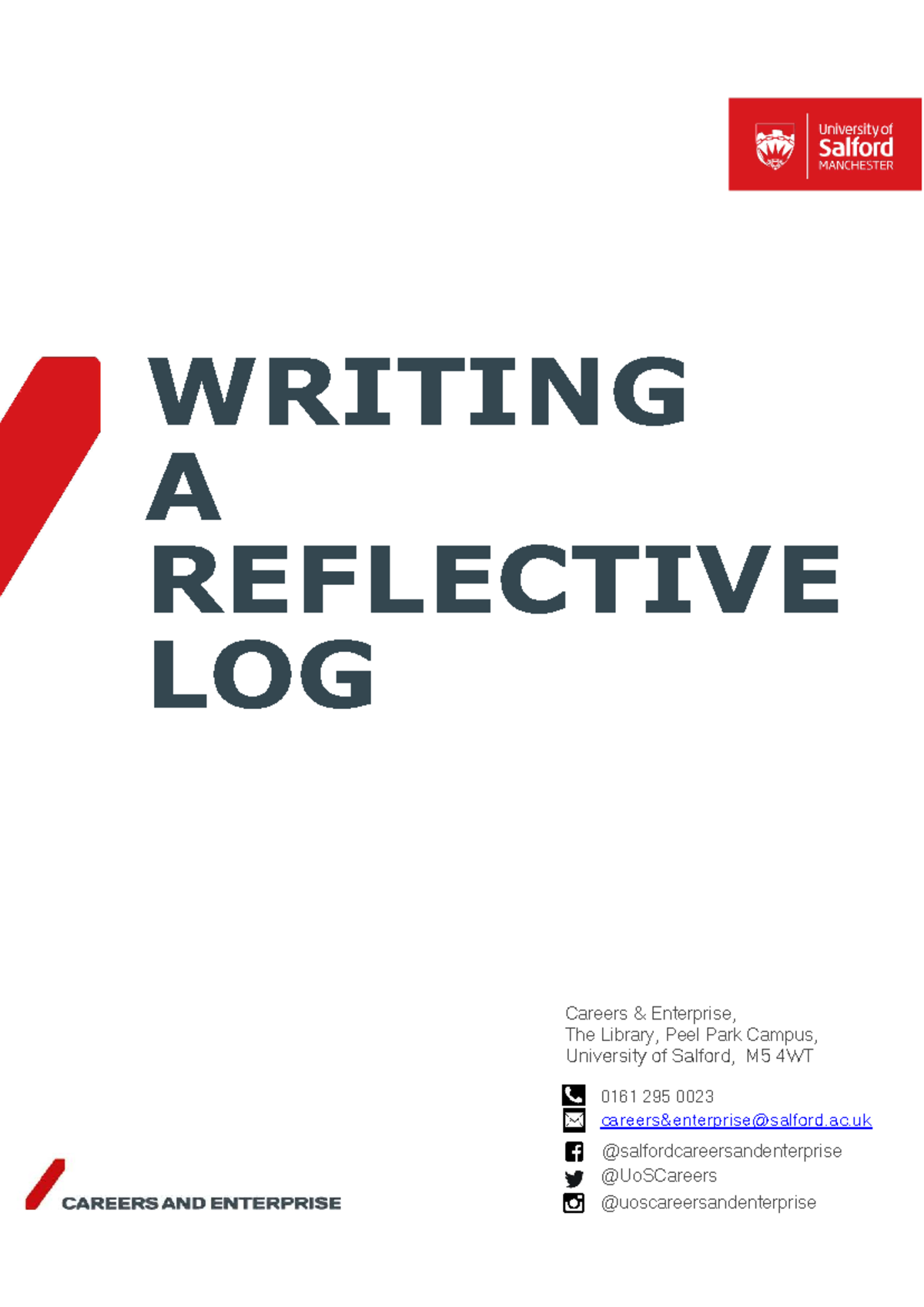 UoS Reflective Log Writing Guide: DIEP Approach Explained - Studocu