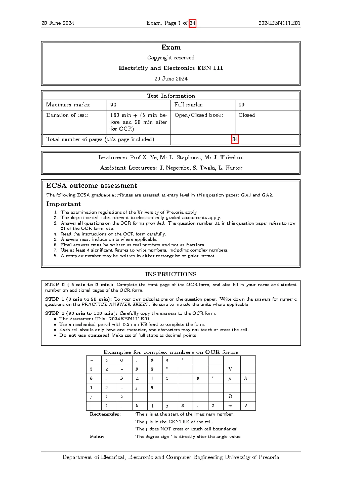 EIR211 Tutorial 5: Source Transformation & Transient Response Analysis ...