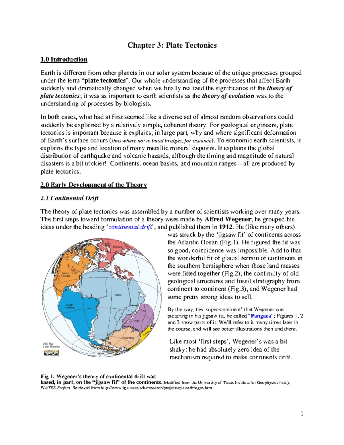 Chapter 3: Plate Tectonics - Understanding Earth's Dynamic Surface ...