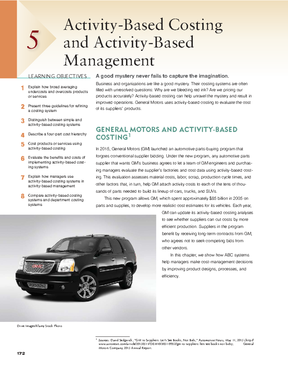 FAA 102 Chapter 5: Costing and Management Learning Objectives - Studocu