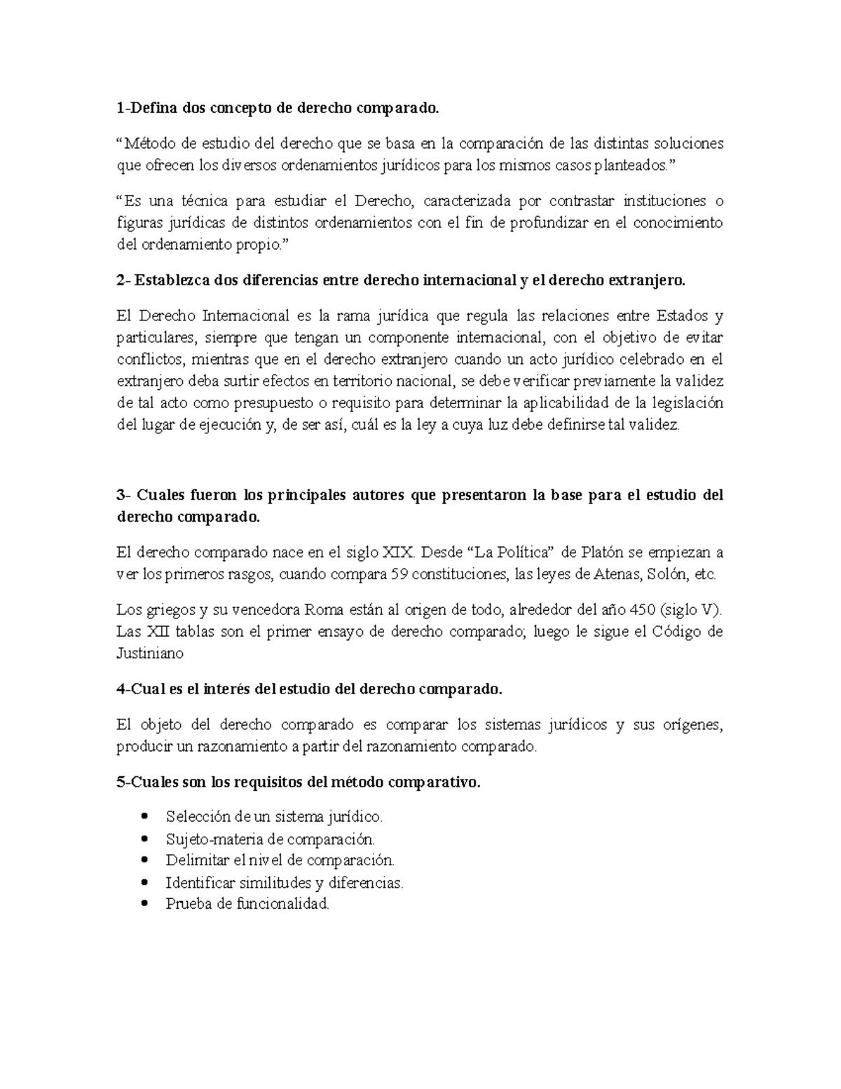 Derecho comparado - Así, la comparación de las reglas de filiación ...