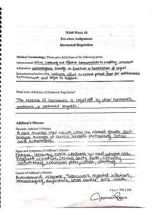 NUR 160 Week 4 Assignment: Fluid and Electrolytes Overview - Studocu