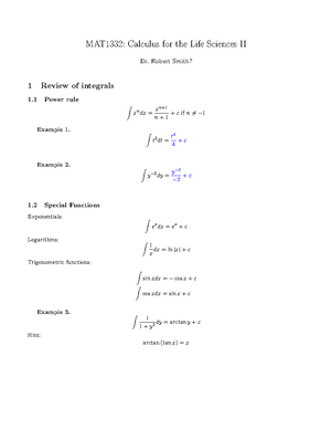 DGD Notes - MAT1332 C DGD Notes The course textbook is Calculus for the ...